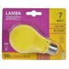 E27 LED Izzó 7W (A60) Rovarriasztó - Sárga Fény