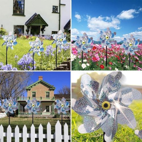 Madárriasztó Szélforgó Ø18x54cm