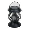 Szolár Asztali Lámpa és Rovarcsapda 2 az 1-ben, LED, Fekete, Ø13.5x16cm