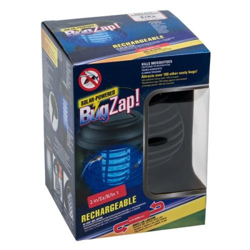 Szolár Asztali Lámpa és Rovarcsapda 2 az 1-ben, LED, Fekete, Ø13.5x16cm