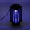 Fekete Elektromos Rovarcsapda Lámpa UV Fénnyel - 1.2W, 21x9cm