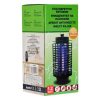 Fekete Elektromos Rovarcsapda Lámpa UV Fénnyel - 1.2W, 21x9cm