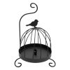 Fémszerkezetes Madárkalitka Tartó Szúnyogriasztó Spirálhoz, Ø14x28cm
