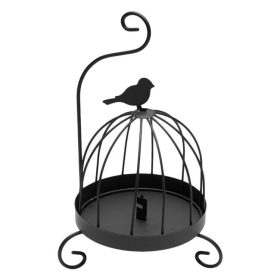   Fémszerkezetes Madárkalitka Tartó Szúnyogriasztó Spirálhoz, Ø14x28cm