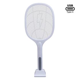   2 az 1-ben elektromos légycsapó és rovarcsapda talppal, 3000V