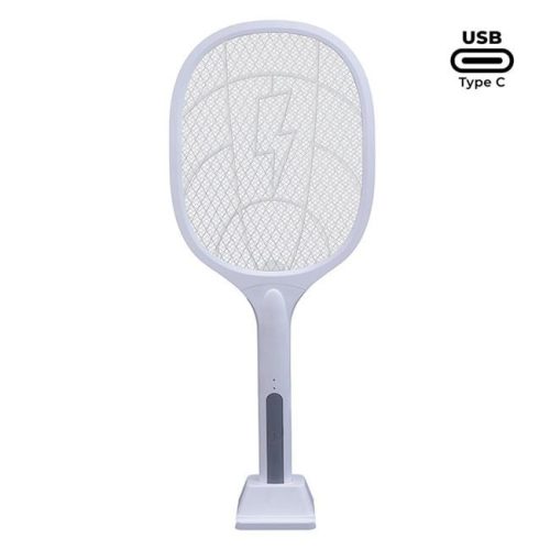 2 az 1-ben elektromos légycsapó és rovarcsapda talppal, 3000V