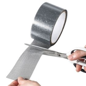   Szürke szúnyogháló javító öntapadós szalag 2 m x 5 cm