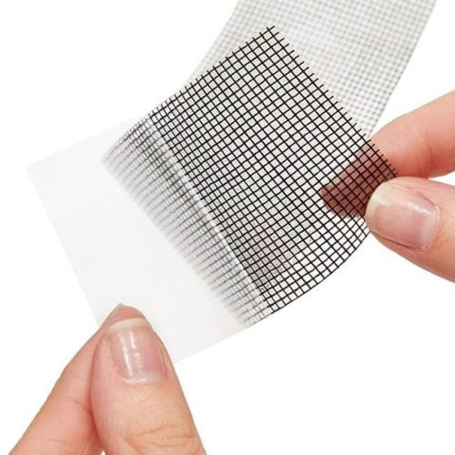 Szürke szúnyogháló javító öntapadós szalag 2 m x 5 cm