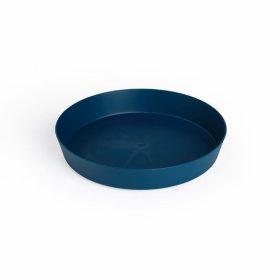 Petrolkék Műanyag Alátét Virágcseréphez Ø15,6cm
