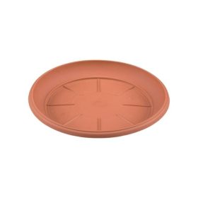Műanyag virágcserép alátét, Terrakotta, Ø23x3cm