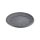 Antracit színű műanyag alátét virágcseréphez, Ø20x2,8 cm