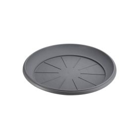 Antracit Műanyag Virágcserép Alátét Ø17x2.5cm