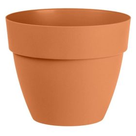   Terrakotta Műanyag Cserép Vízelvezető Rendszerrel Ø25x21cm - 7L