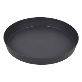 Antracit Műanyag Virágcserép Alátét Ø24.5x3.3cm