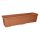 Műanyag Balkonláda Beépített Alátéttel, Terrakotta, 15L - 71x18.5x17 cm