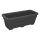 Antracit Műanyag Balkonláda - 61x26x22.5cm - 22L