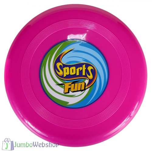 Rózsaszín frizbi - freesbee - 20cm