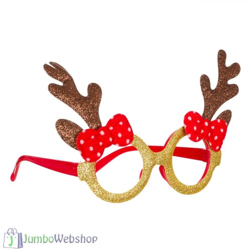 Karácsonyi party szemüveg - Rénszarvas