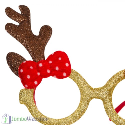 Karácsonyi party szemüveg - Rénszarvas