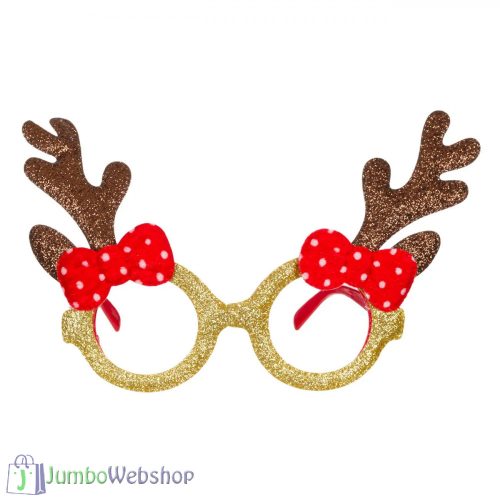 Karácsonyi party szemüveg - Rénszarvas
