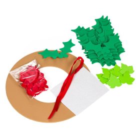 DIY - Karácsonyi ajtódísz 22 cm