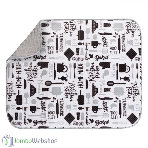 Edénycsepegtető alátét - textil - képekkel