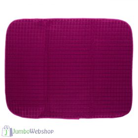 Edénycsepegtető alátét - textil - rózsaszín