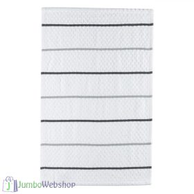 Konyharuha - törlőkendő - fehér - csíkos