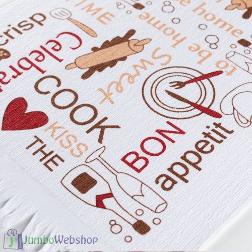 Mintás - pamut konyharuha - sütögetős