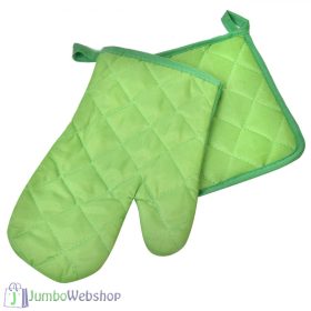 Edényfogó kesztyű - zöld