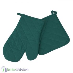 Pamut - Edényfogó kesztyű - zöld