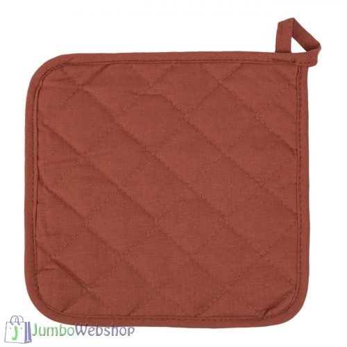 Pamut - Edényfogó kesztyű - terrakotta