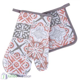 Pamut - Edényfogó kesztyű - mintás