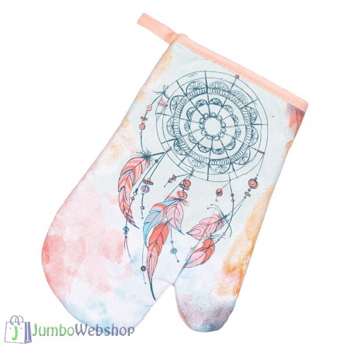 Mintás - pamut - Edényfogó kesztyű - álomfogó