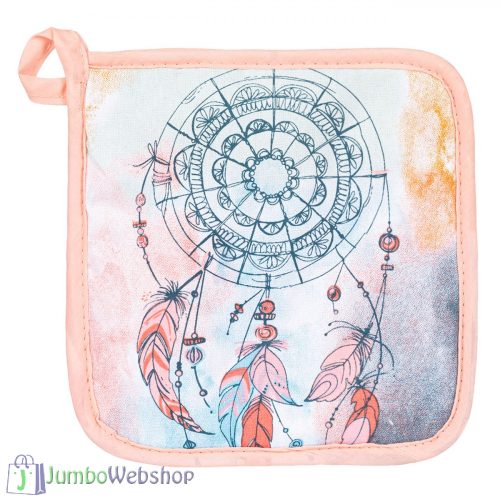 Mintás - pamut - Edényfogó kesztyű - álomfogó