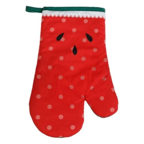 Görögdinnye mintás konyhai kesztyű és edényfogó szett - 2 db