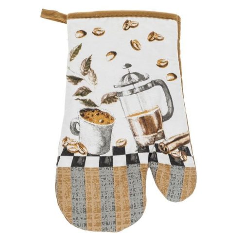 Coffee Konyhai Kesztyű és Edényfogó Szett - 2 db