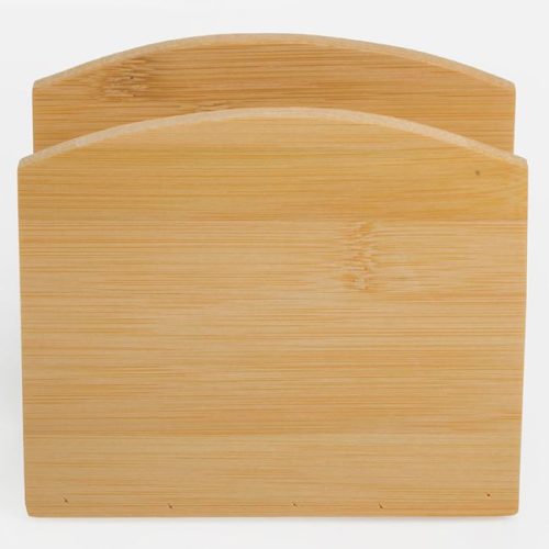 Bambusz szalvétatartó, 13x7x11 cm