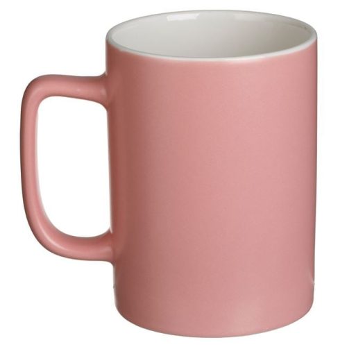 Rózsaszín Kerámia Bögre 3D Virágos Kislány Figurával, 435ml