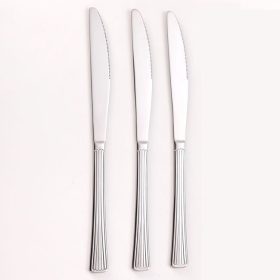 Linear rozsdamentes acél étkezőkések, 23 cm - 3 db