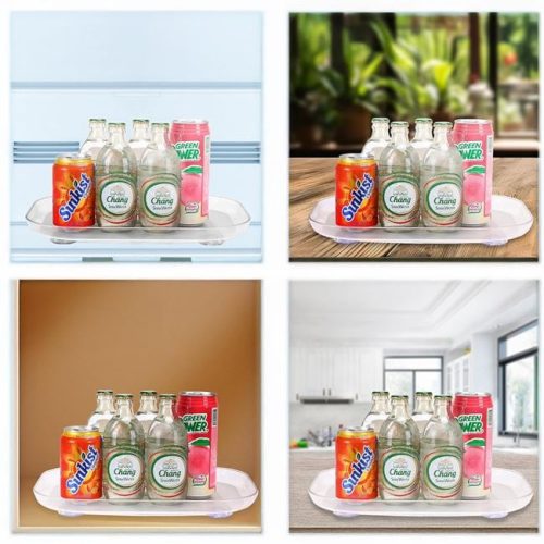 Forgatható rendszerező tálca, 35x26x3,2 cm