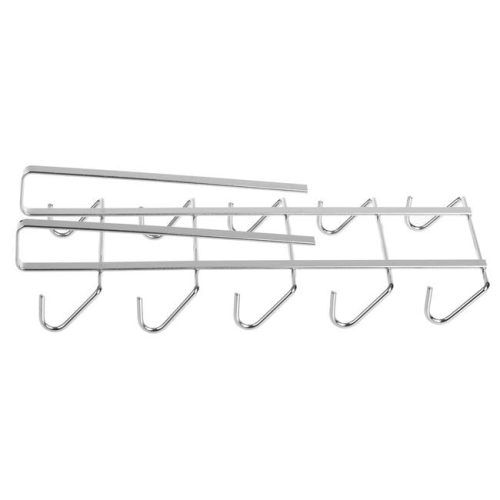 Fém bögre- és csészetartó rendszerező, 28x14x5,5 cm