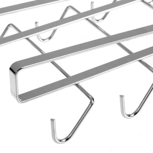 Fém bögre- és csészetartó rendszerező, 28x14x5,5 cm