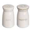 Nordic Style kerámia só- és borsszóró készlet, bézs