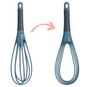 Összecsukható Szürke Műanyag Habverő - 29 cm