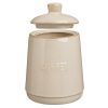 Bézs Kerámia Tárolóedény Nordic Style Fedéllel 630ml