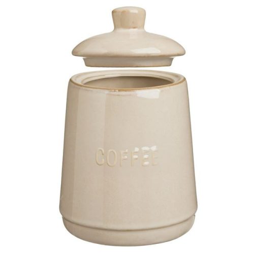 Bézs Kerámia Tárolóedény Nordic Style Fedéllel 630ml