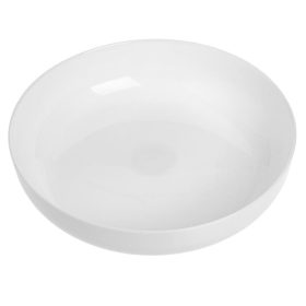 Nordic Style Fehér Mélytányér Opálüvegből, Ø22 cm