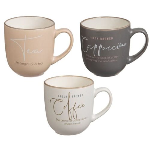 Mini Pasztell Kerámia Bögre Felirattal 200ml