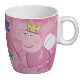 Mini Porcelán Bögre - Peppa Malac, Rózsaszín, 220ml